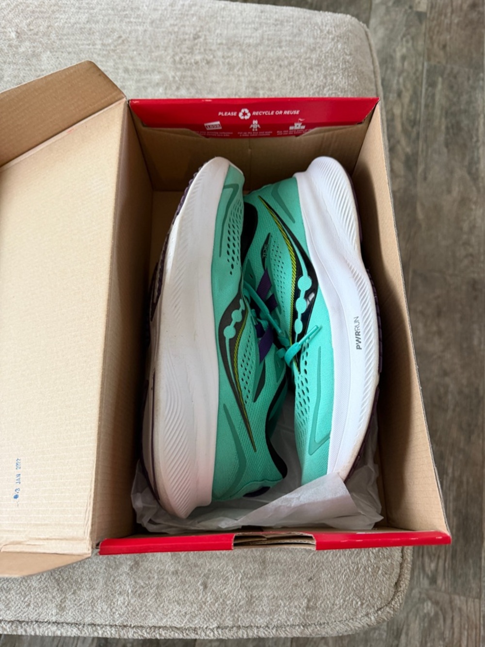 Saucony Women's Ride 15 Running Shoes Sz 8.5 - Picture 2 of 9